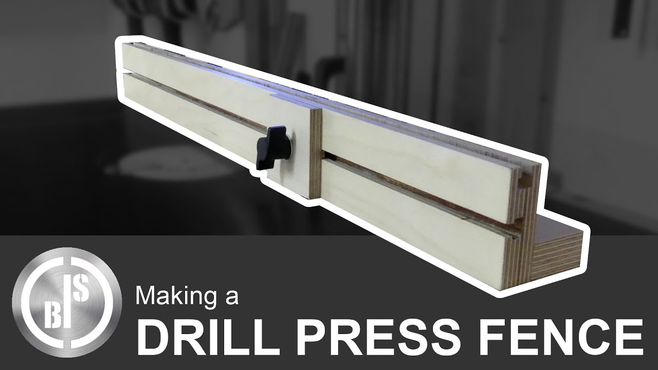 A very useful Drill Press Attachment | Making a Drill Press Fence