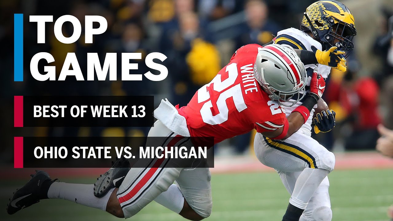 Top Games of 2018: Week 13 | Michigan Wolverines vs. Ohio State Buckeyes | B1G Football