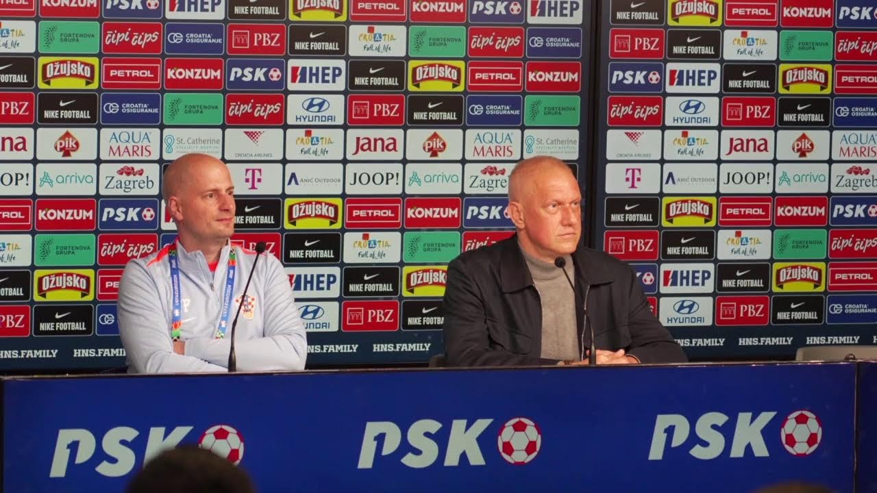 Uživo: Konferencija za medije (Nikola Vlašić i Josip Šutalo te Ivan Klasnić)