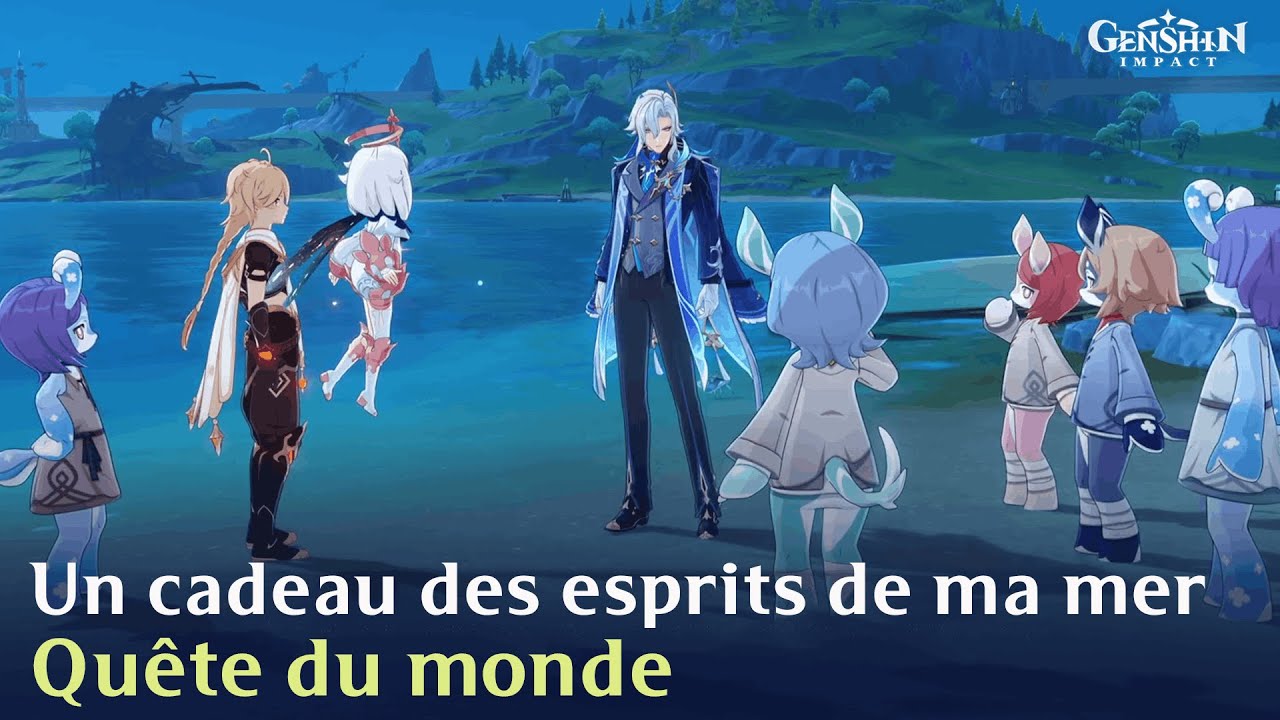 Подарок от духов моего моря — костюм Невильет — Genshin Impact 6.3