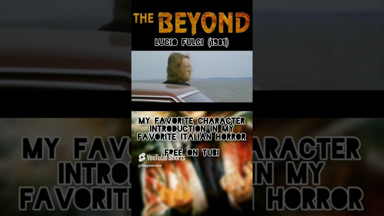 The Beyond - I've been waiting for you  #thebeyond #luciofulci #italianhorror