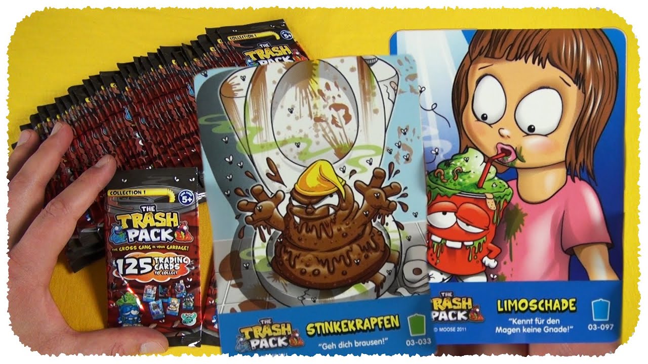 The Trash Pack - Collecting Cards UNBOXING