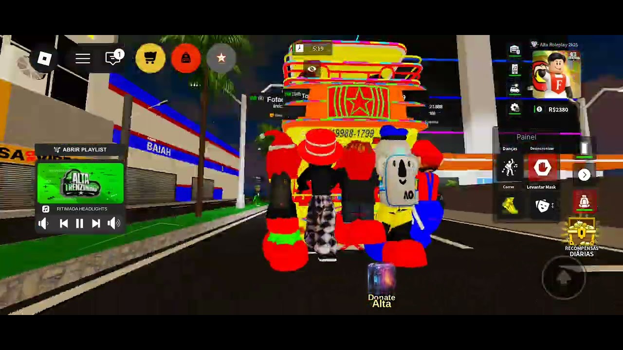 Mostrar o jogo da carreta para vocês