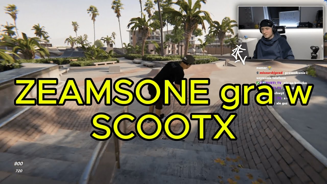 ZEAMSONE gra w SCOOTX + Luźna gadka z chatem