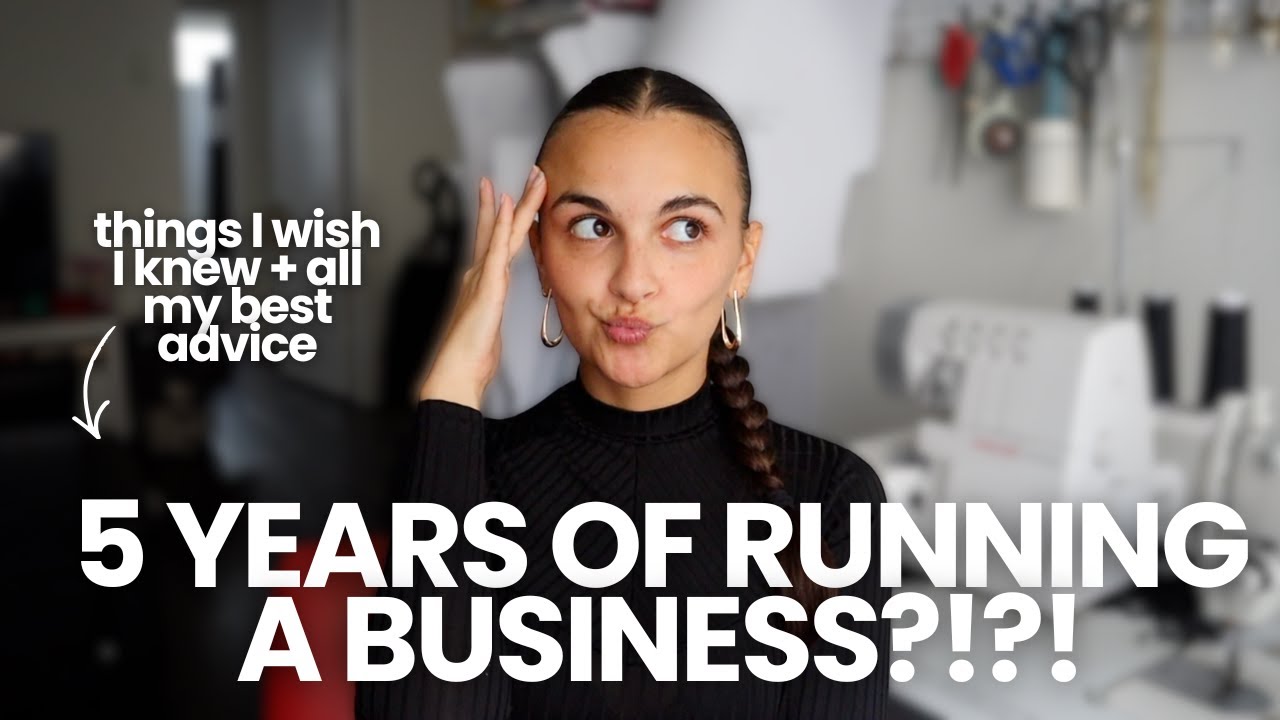 everything I’ve learned in 5 years of running my clothing brand (+ everything you should know)