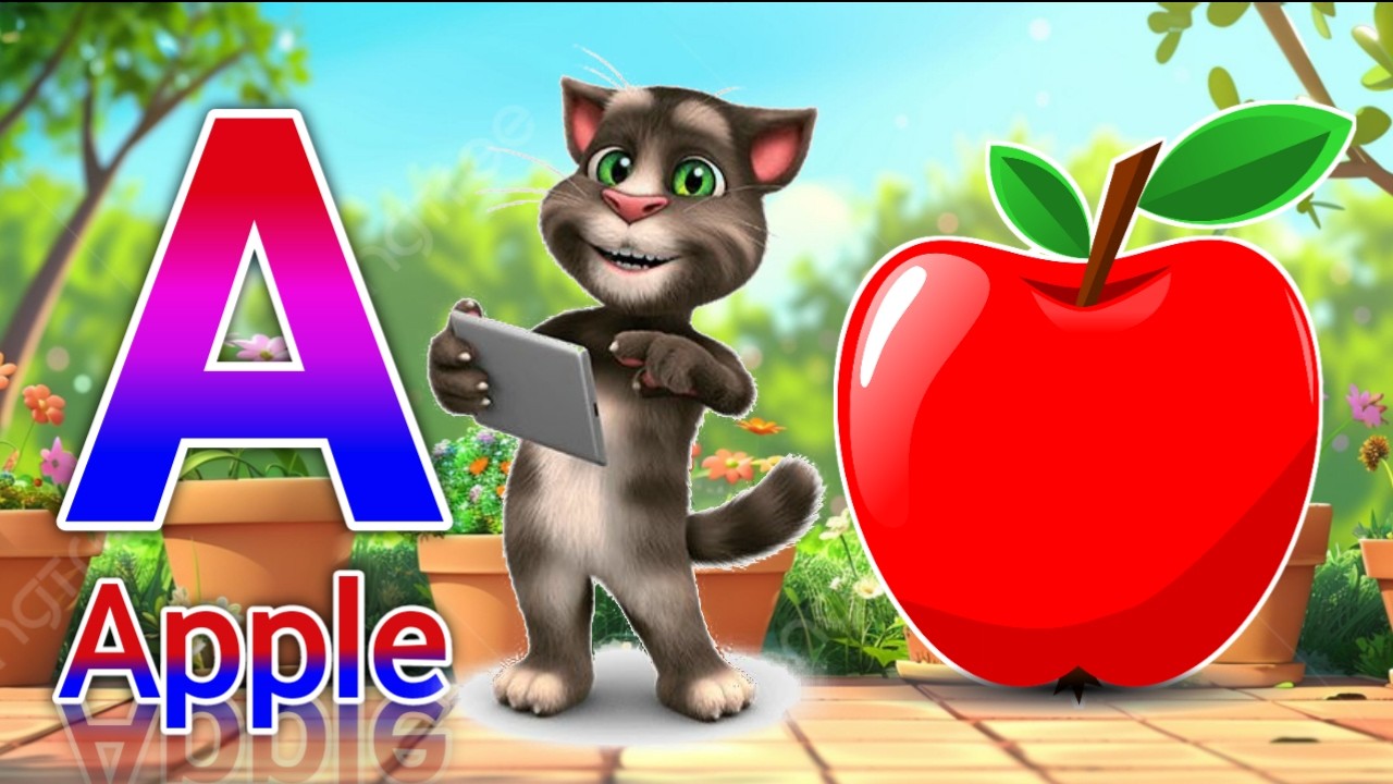 Phonics Song 2 with TWO Words in 3D - A For Airplane - ABC Alphabet Songs & Sounds