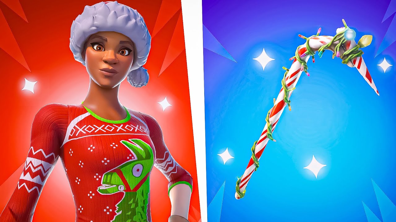 10 COMBOS de SKINS TRYHARD AVEC les SKINS de NO&Euml;L sur Fortnite !