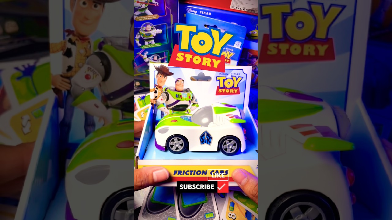 Review BUZZ FRICTION CAR toy story #toystory #toystory5 #toys #collection #toy #asmr #buzz