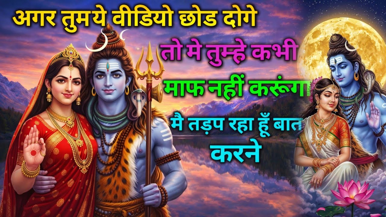 🌈🕉 28 जनवरी 2026 का महादेव जी का संदेश | जरूर सुनें | Mahadev Message Today #godmessage