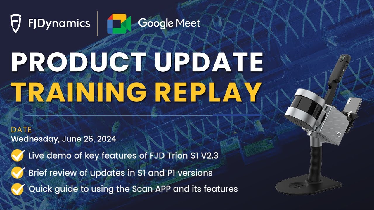 FJD Trion S1 firmware V2.3.0 product update training replay