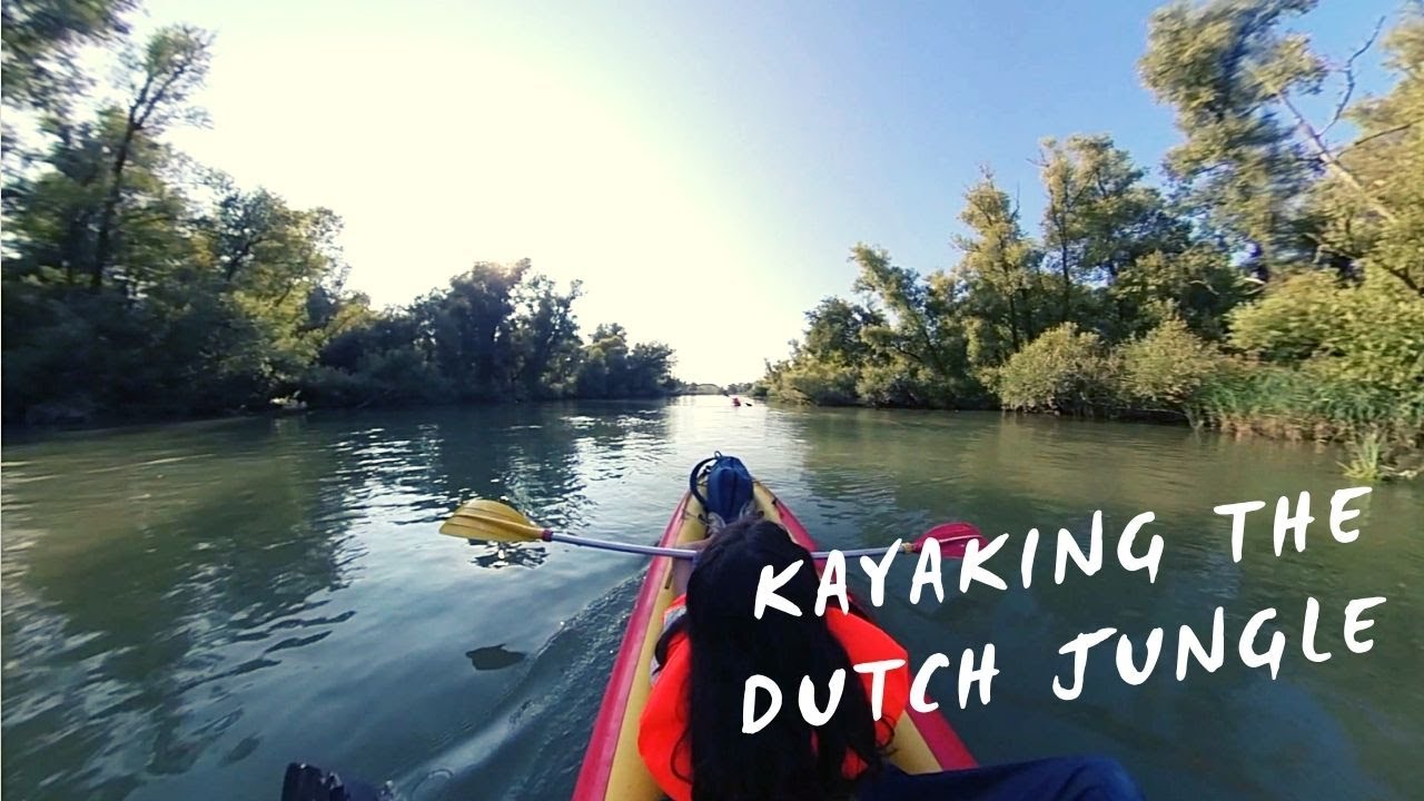 Kajakken in de Nederlandse jungle Nationaal Park 'De Biesbosch' | VLOG #6