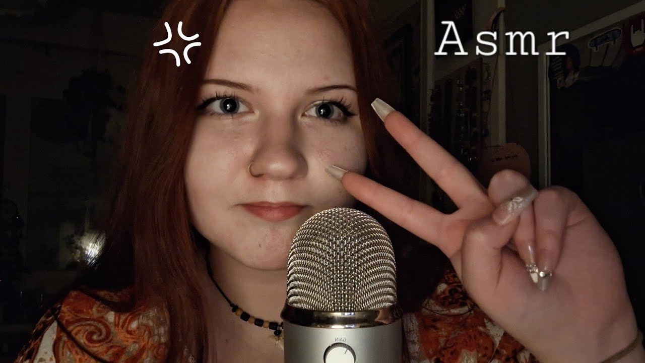 Rambling and Tapping with long nails ASMR 