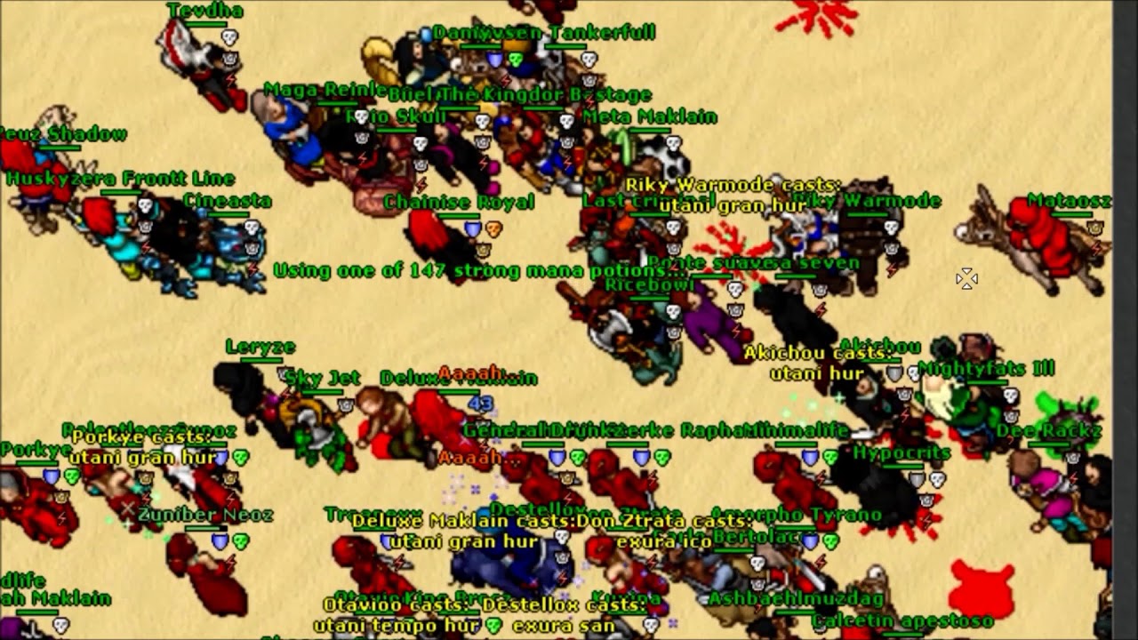 TIBIA- FIRMERA WAR 3