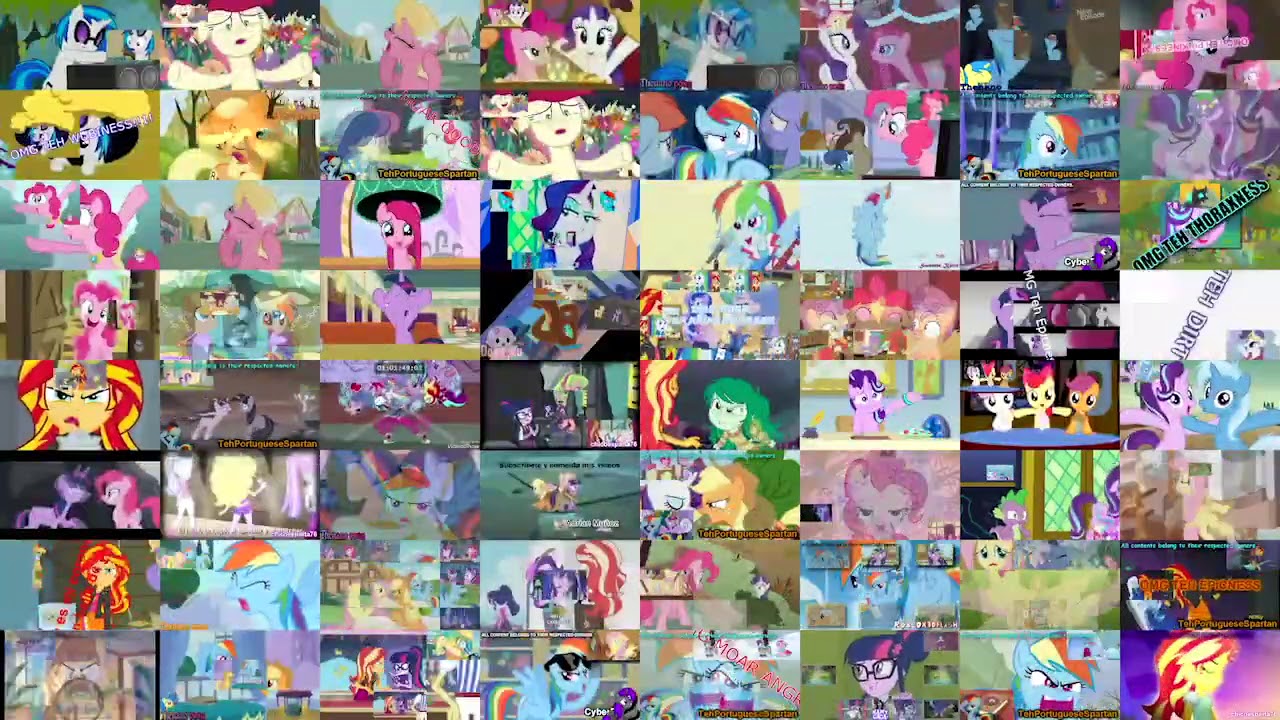 My Little Pony Sparta Remix Ultimateparison