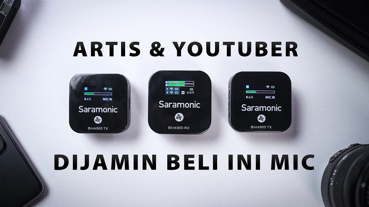 Mic Wireless Legendaris Siap Bertarung Kembali | Saramonic Blink 900 B2