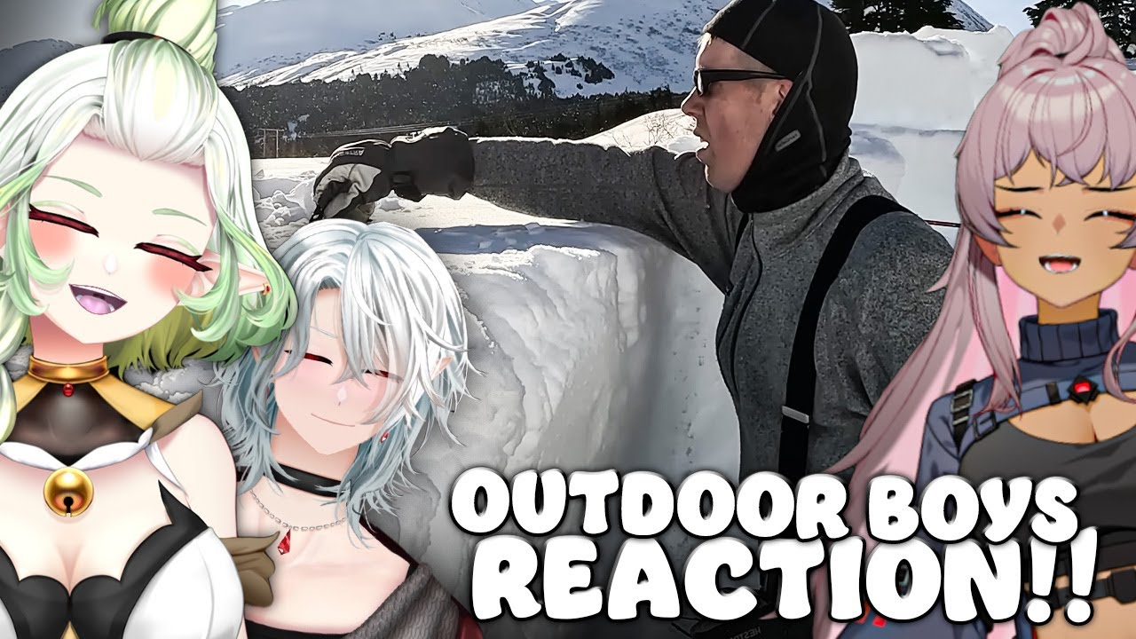 VTubers узнают о OUTSIDE! | Реакция VTubers | Outdoor Boys