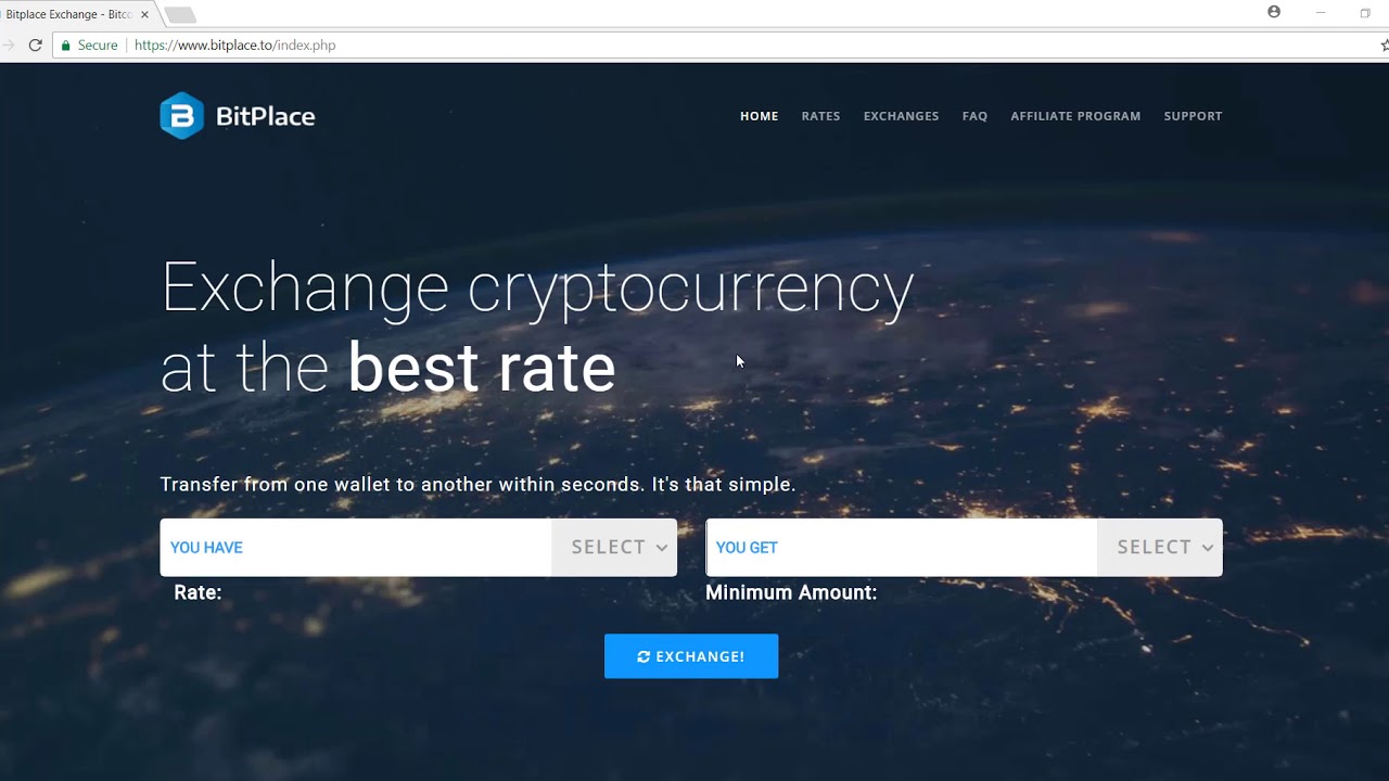 Bitplace Exchange - Buy and Sell Aragon ANT