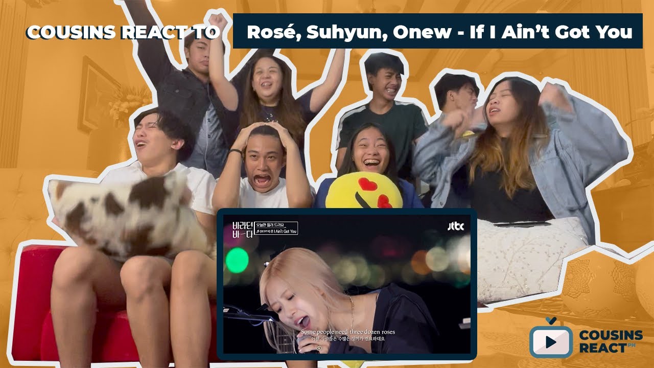 COUSINS REACT TO ROSÉ, SUHYUN, ONEW - If I Ain't Got You (Sea of Hope)