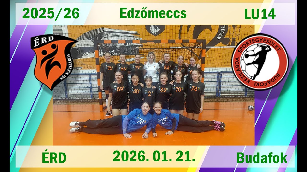 U14 Érd1: EM 2026 Jan, Budafok