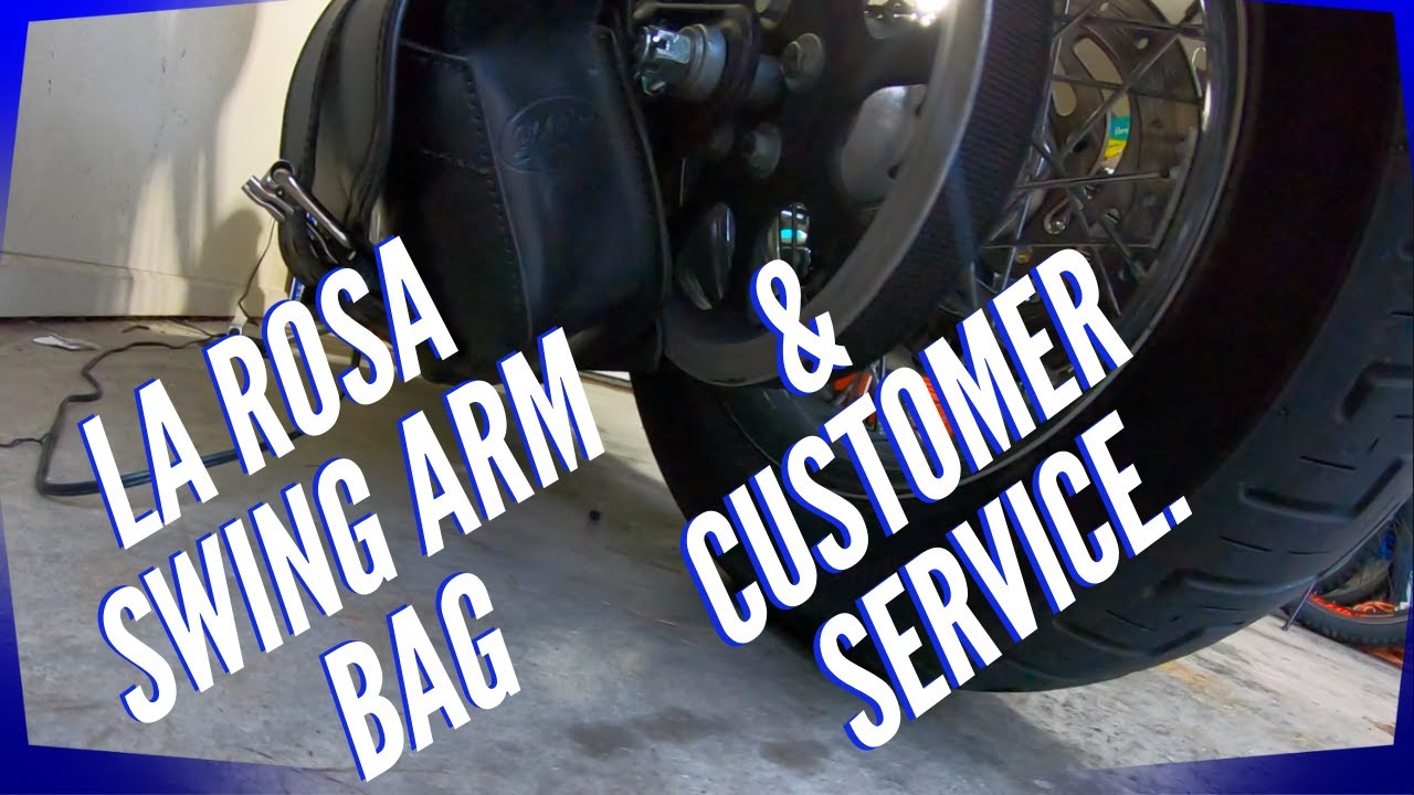 La Rosa Solo Swingarm Bag Black Wide Strap  customer service buying experience. Episode # 25
