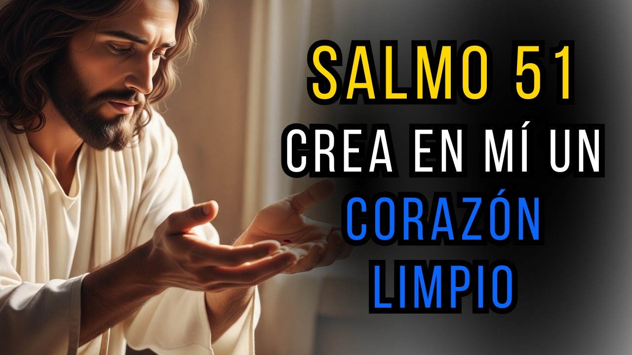 SALMO 51 Completo - CREA En Mí Un Corazón LIMPIO | Restauración Después Del Pecado