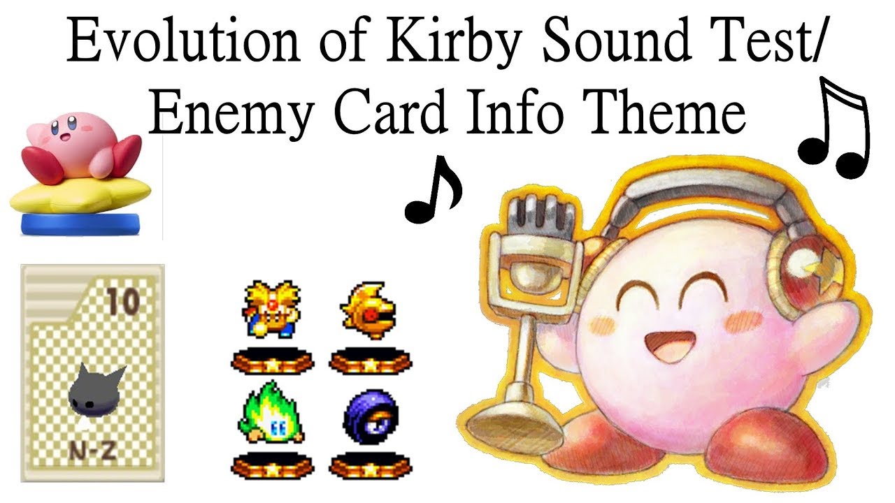 Evolution of Kirby Sound Test/Enemy Card Info Theme