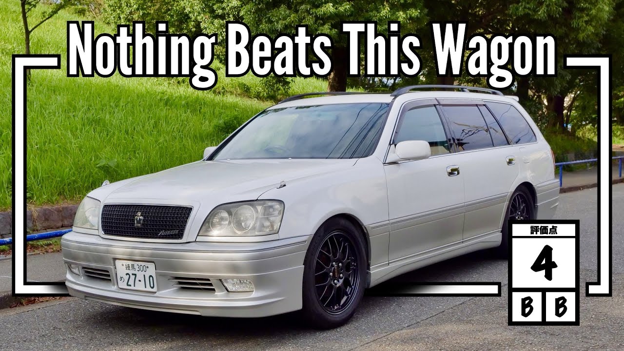 Обзор покупки Toyota Crown Estate Athlete V 2000 года (импорт из США) на японском аукционе