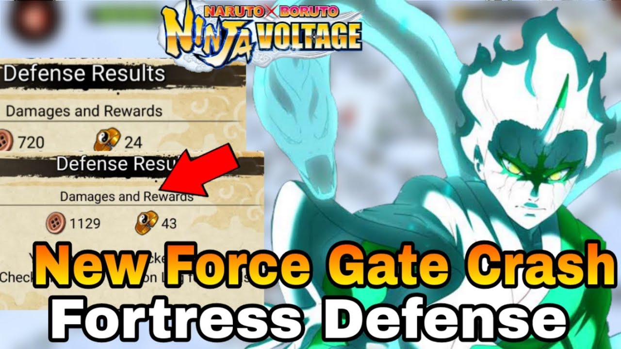 New Force Gate Crash😱 (Updated)☆|  Fortress Defense Guide By E.N.D | NxB Nv