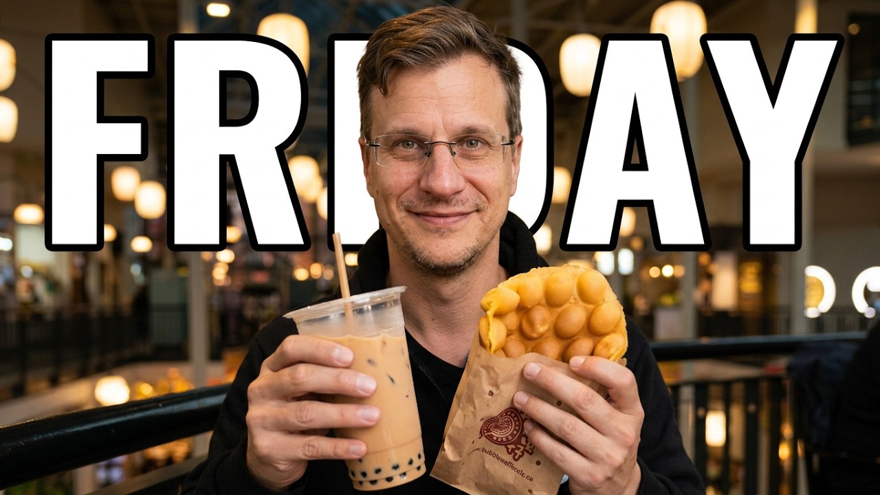 The Work Week is Over, Let's Get Comfort Food 🍜🧋| City Crawl for Friday Call LIVE 🇨🇦