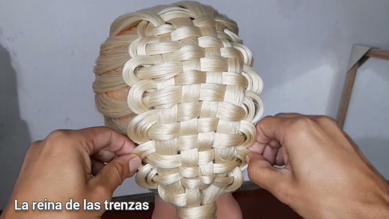 PEINADO EN TRENZA DE 4 FÁCIL Y RÁPIDO PARA NIÑAS/ LA REINA DE LAS TRENZAS