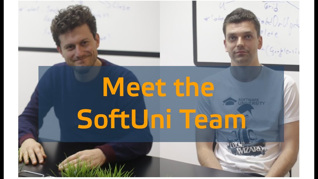 Meet the Team: Светлин Наков и Христо Тенчев