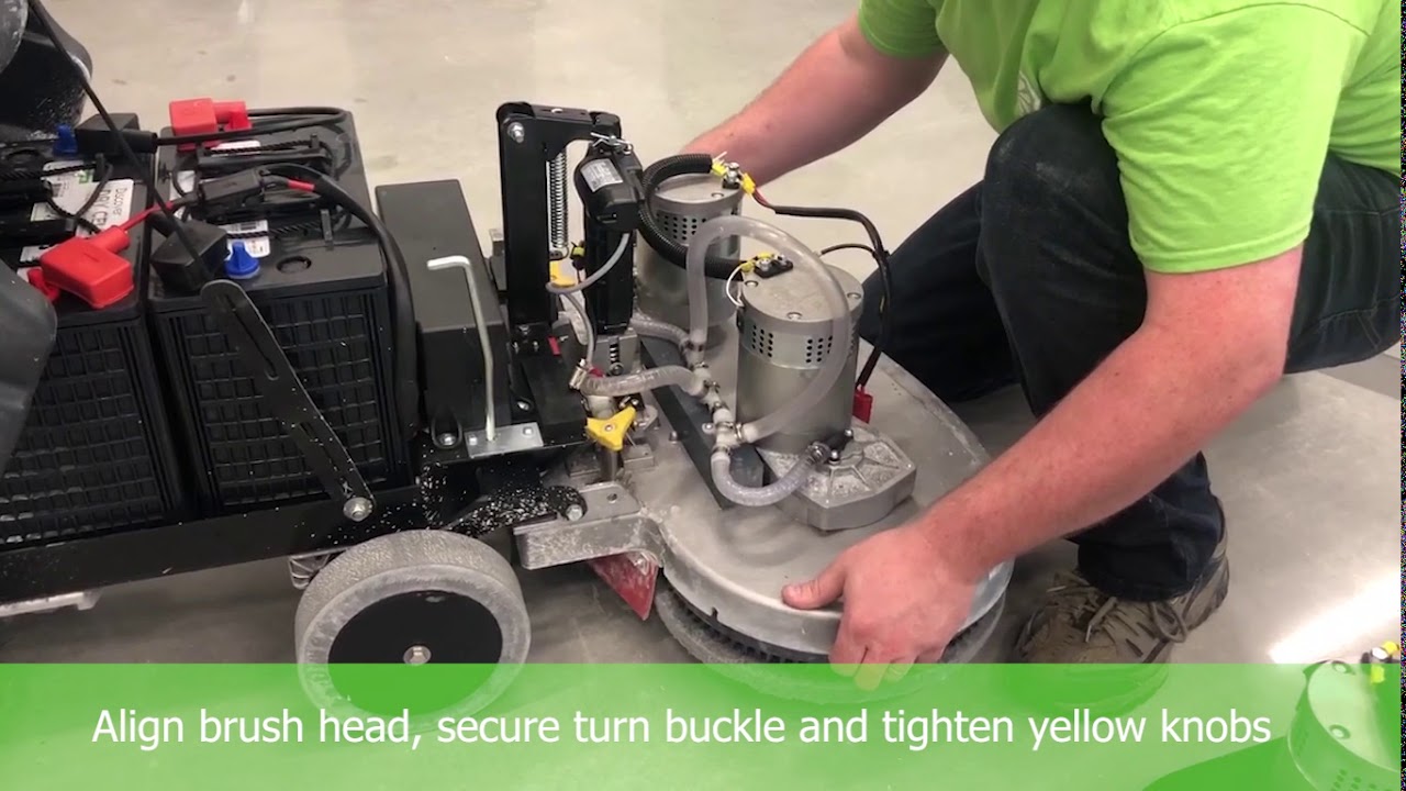 CT51and CT71: Installing High Speed Brush Head