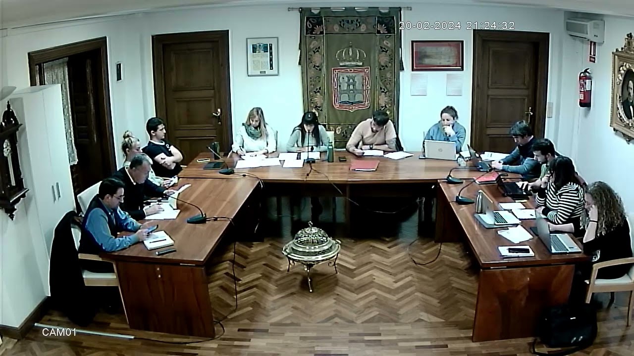 VIDEO PLENO EXTRAORDINARIO 20 DE FEBRERO DE 2024 AYUNTAMIENTO PUENTE LA REINA/GARES