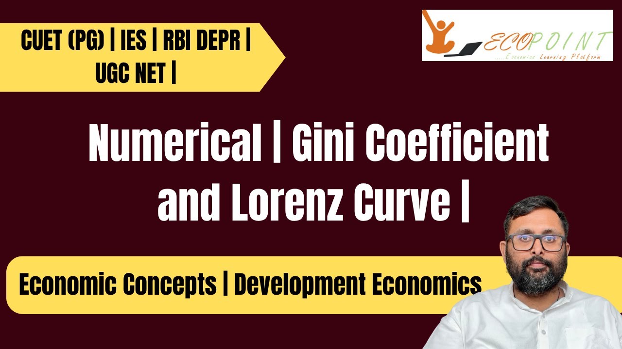 Коэффициент Джини и числовая кривая Лоренца | Индийские экономические услуги | Резервный банк Инд...