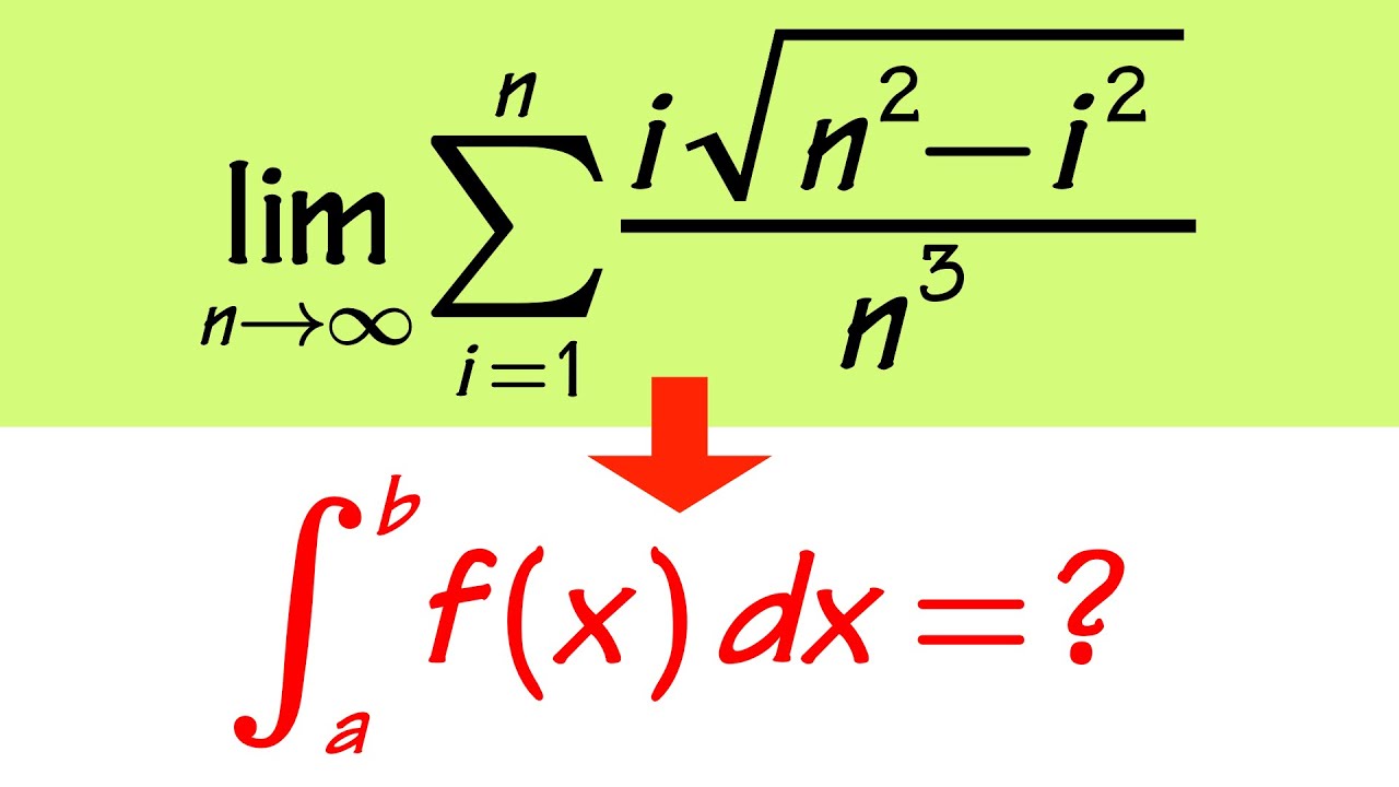 Convert a Riemann sum limit to an integral