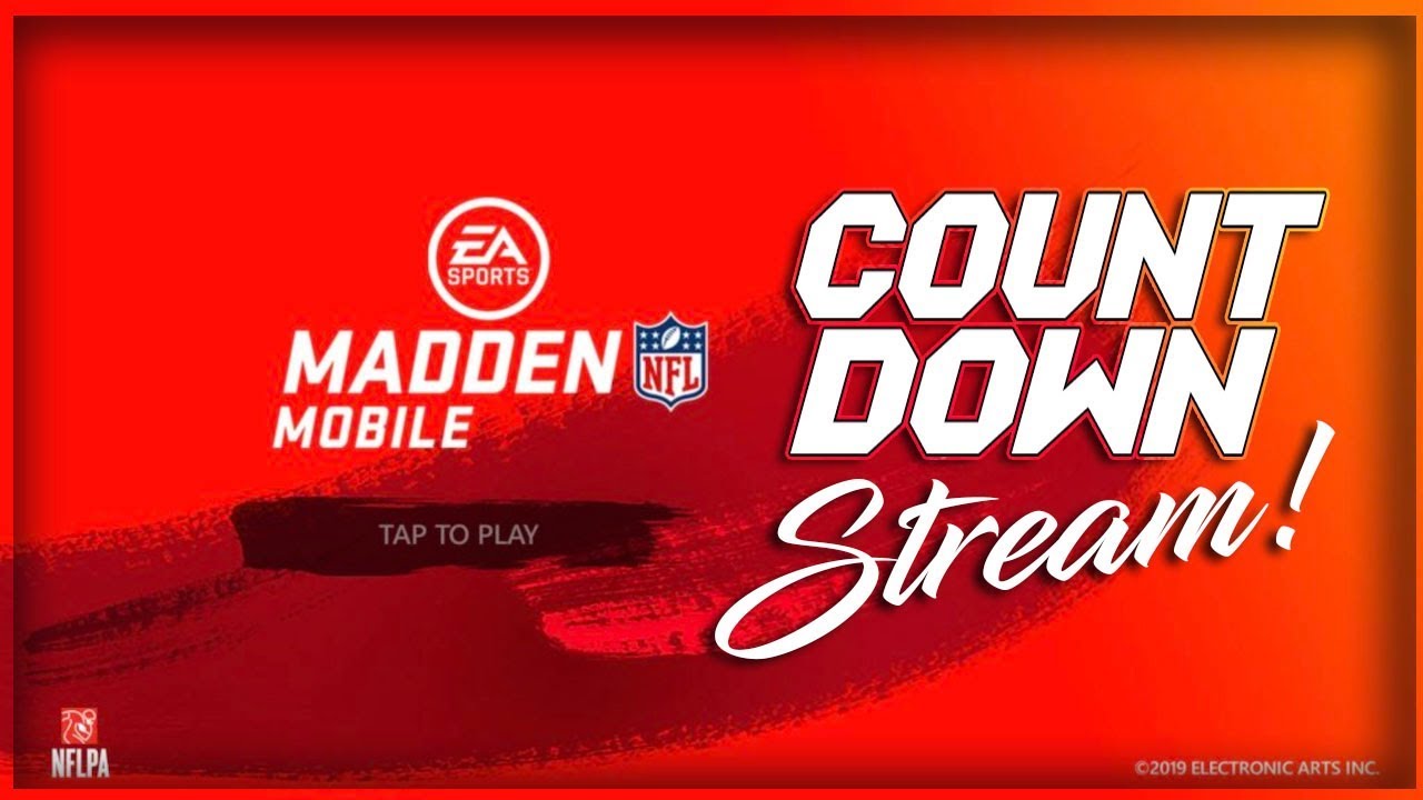 Madden Mobile 20 Livestream Countdown To The Game!!