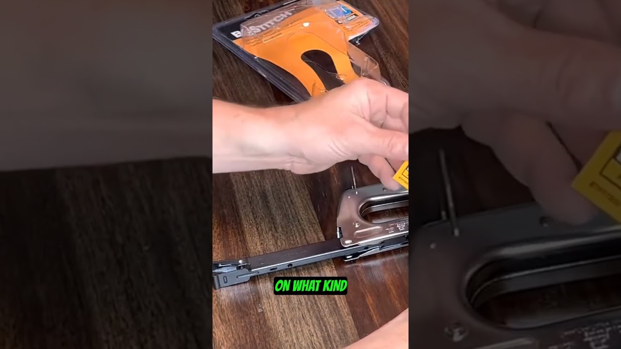 Bostitch Heavy Duty Staple Gun: Load, Use & Versatility!