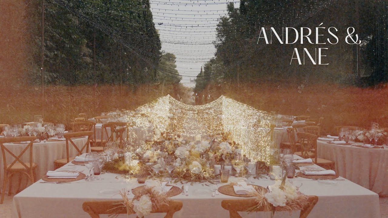 Super Chic Wedding at Finca Montemolar Alicante | Wedding Video
