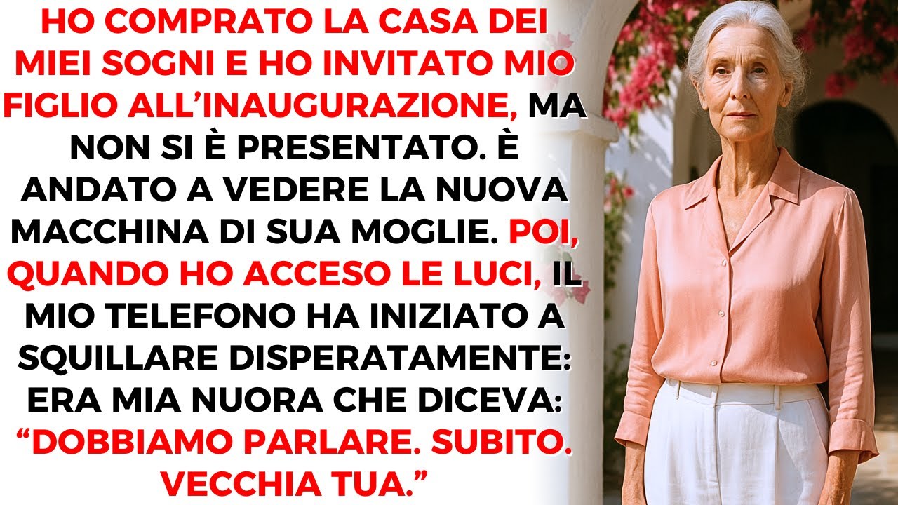 Ho Comprato La Casa Dei Miei Sogni E Ho Invitato Mio Figlio, Ma Non È Venuto. Era A Un’Altra...