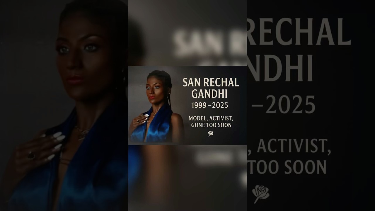 San Rechal Gandhi: A Voice Against Colourism, Gone Too Soon | Tribute #youtubeshorts #trending