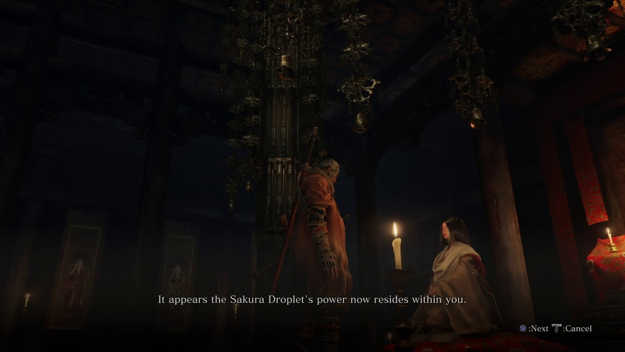 Sekiro - Sakura Droplet Divine Child of Rejuvenation