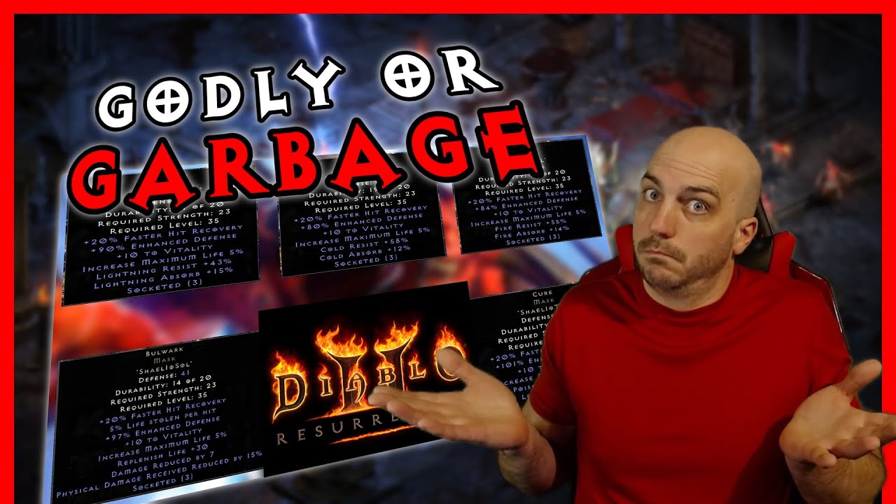 5 New Rune Words Revealed, GODLY OR GARBAGE? Season 3 - Diablo 2 Resurrected