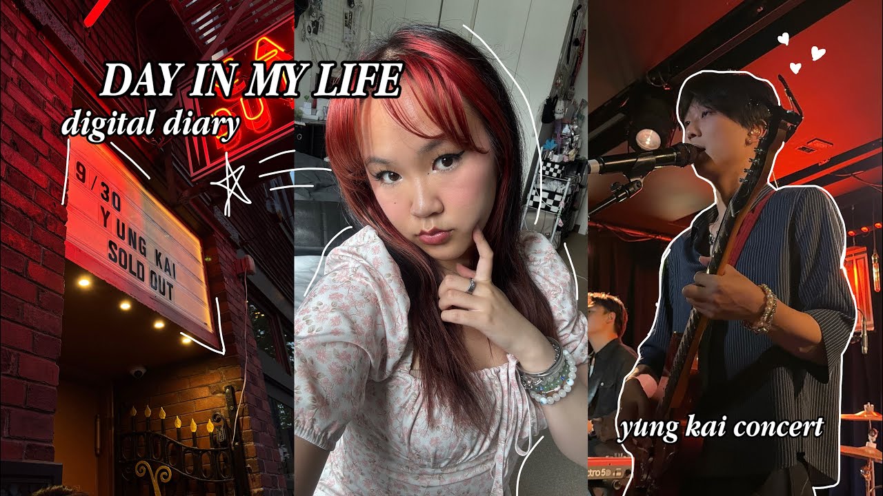 DAY IN MY LIFE: yung kai concert, 24 hrs as a student, grwm, studying, busy day, classes