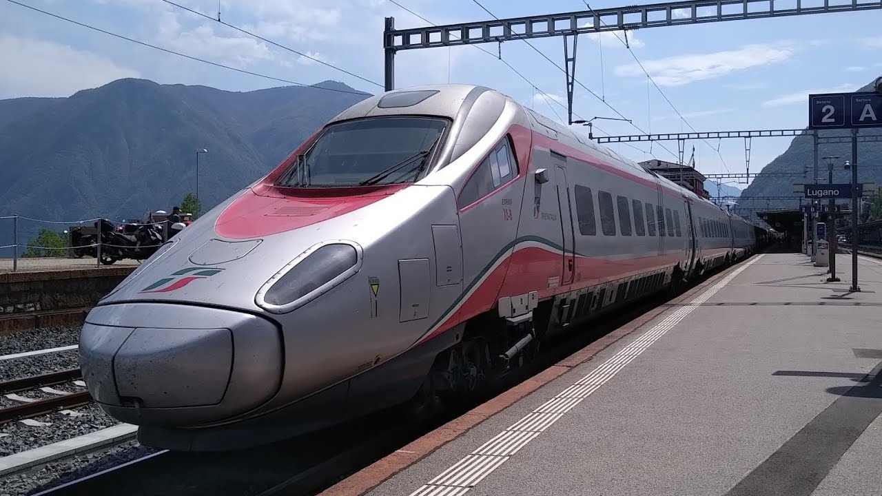 FS EC nach Milano Centrale in Lugano mit Ansage
