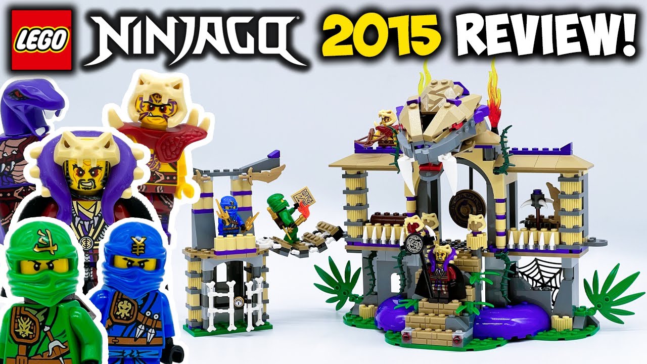 Обзор набора «Вход змеи» из Ninjago 2015! Набор «Турнир стихий» 70749