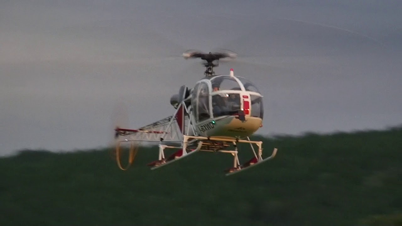 Giant Scale RC Helicopter Vario Lama