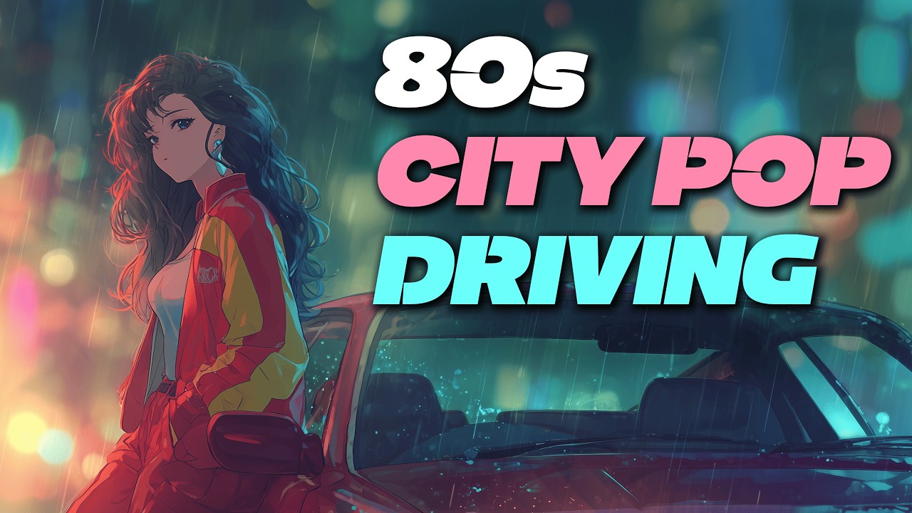 1980s Japanese City Pop Driving | 夜に聴くシティポップ | 드라이브 시티팝 플레이리스트✨