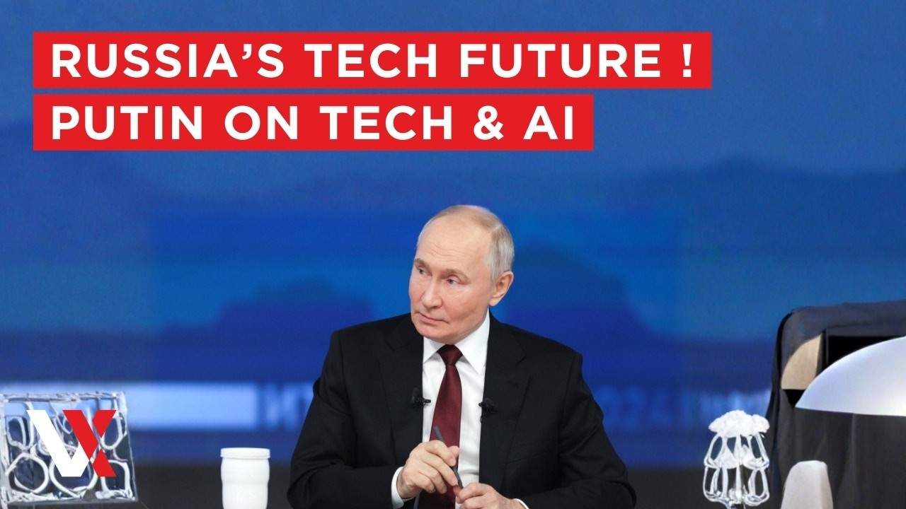 LIVE | Putin Addresses &ldquo;Technology Of The Future&rdquo; Forum on Innovation, AI, &  Tech Plans | VERTEX