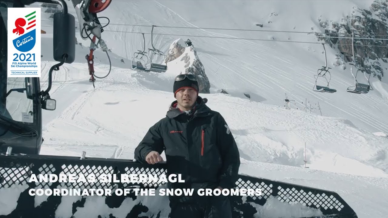 PRINOTH Snow Groomers | Cortina 2021 | Behind the race #3 | Rumerlo slope