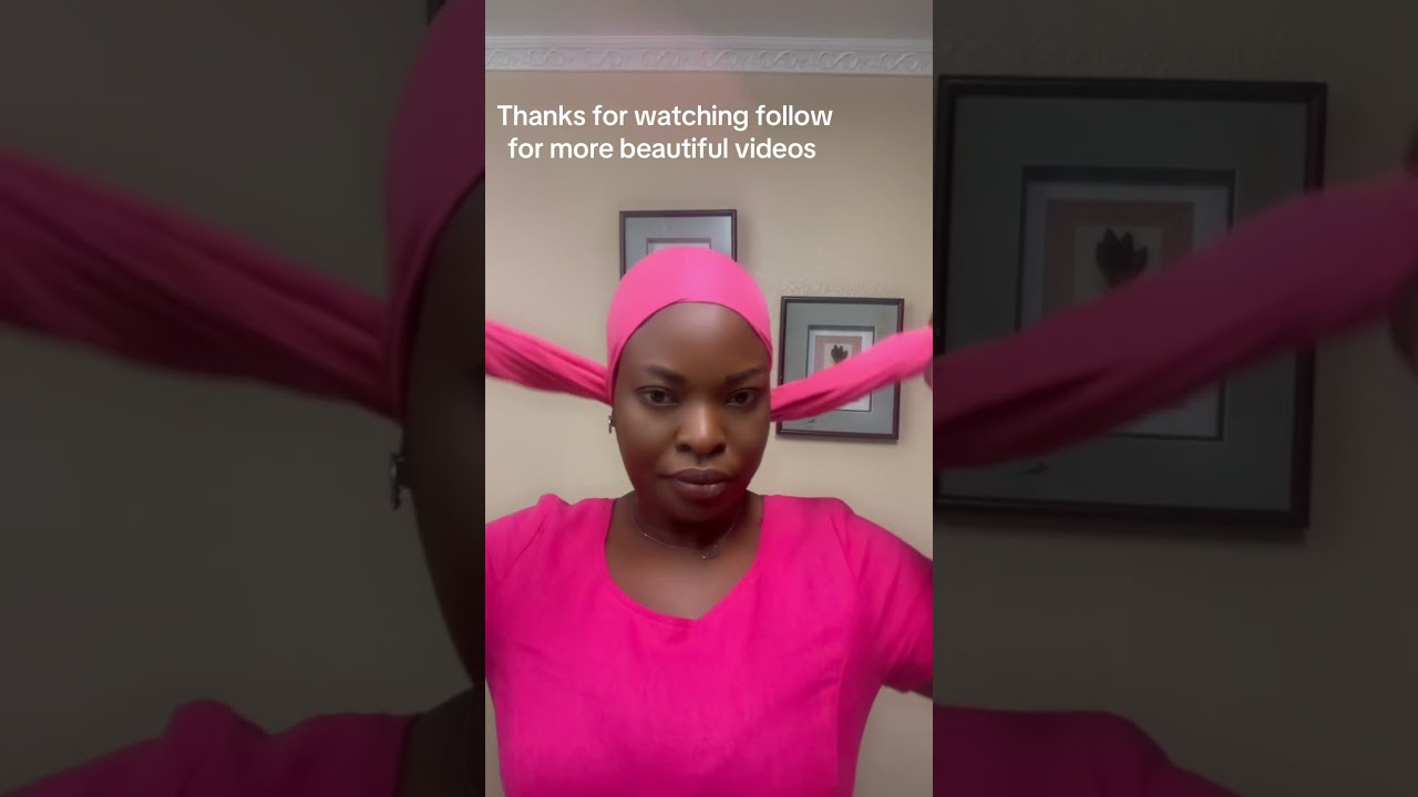 Simple head wrap #turban #headwrap #youtubeshorts #tutorial #trending #fashion #howtodo #stylewithme